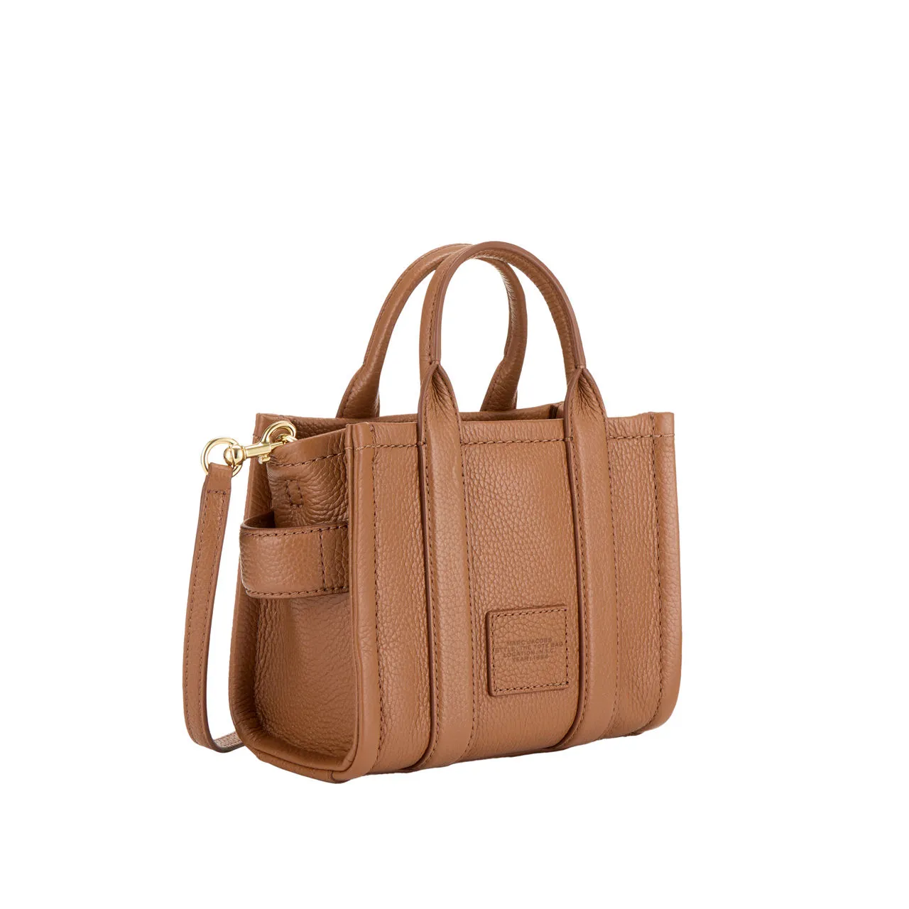 MARC JACOBS The Leather Mini Tote Bag - Argan Oil