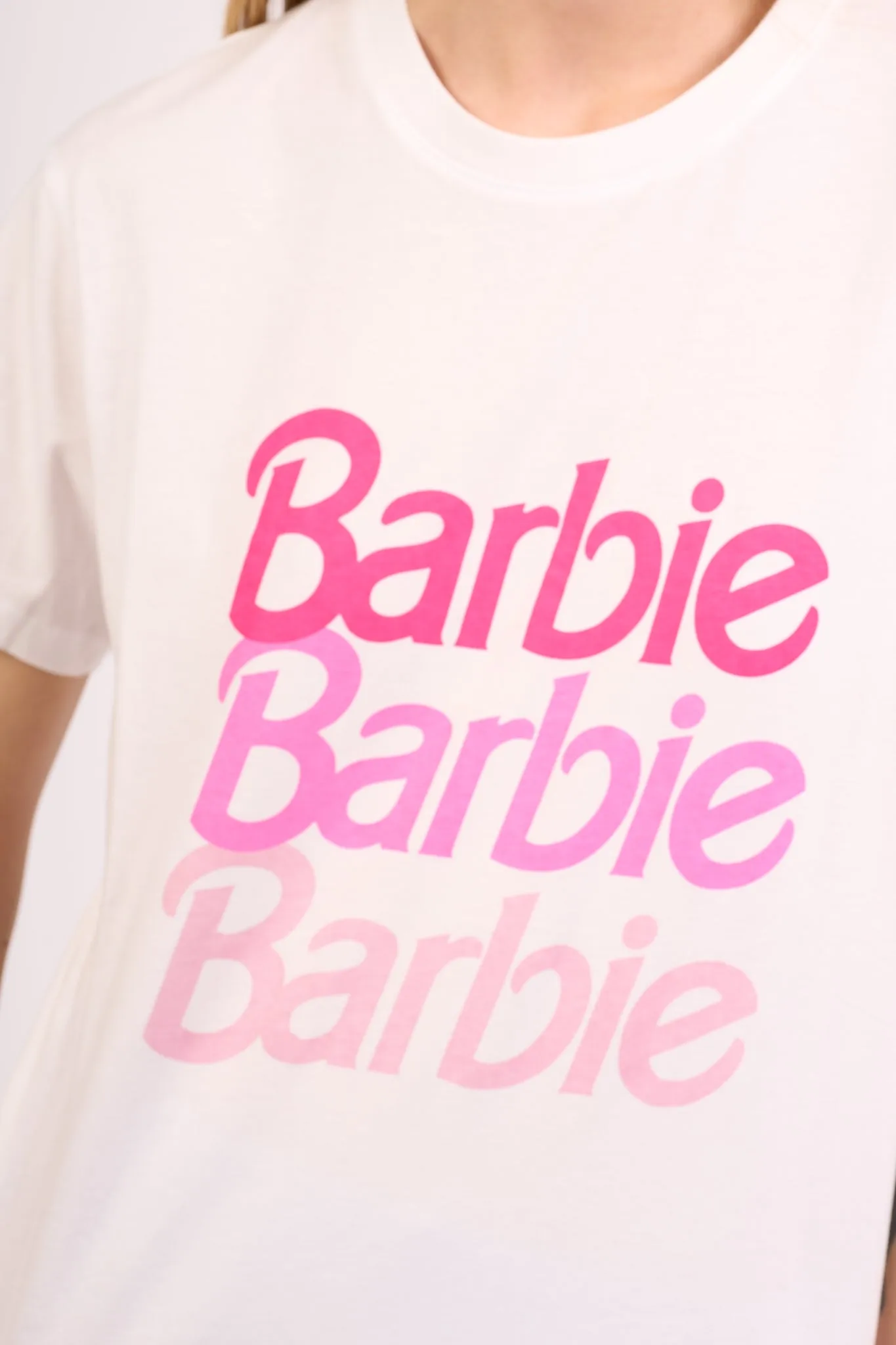 Mc2 Saint Barth T-shirt Barbie Bianco Donna