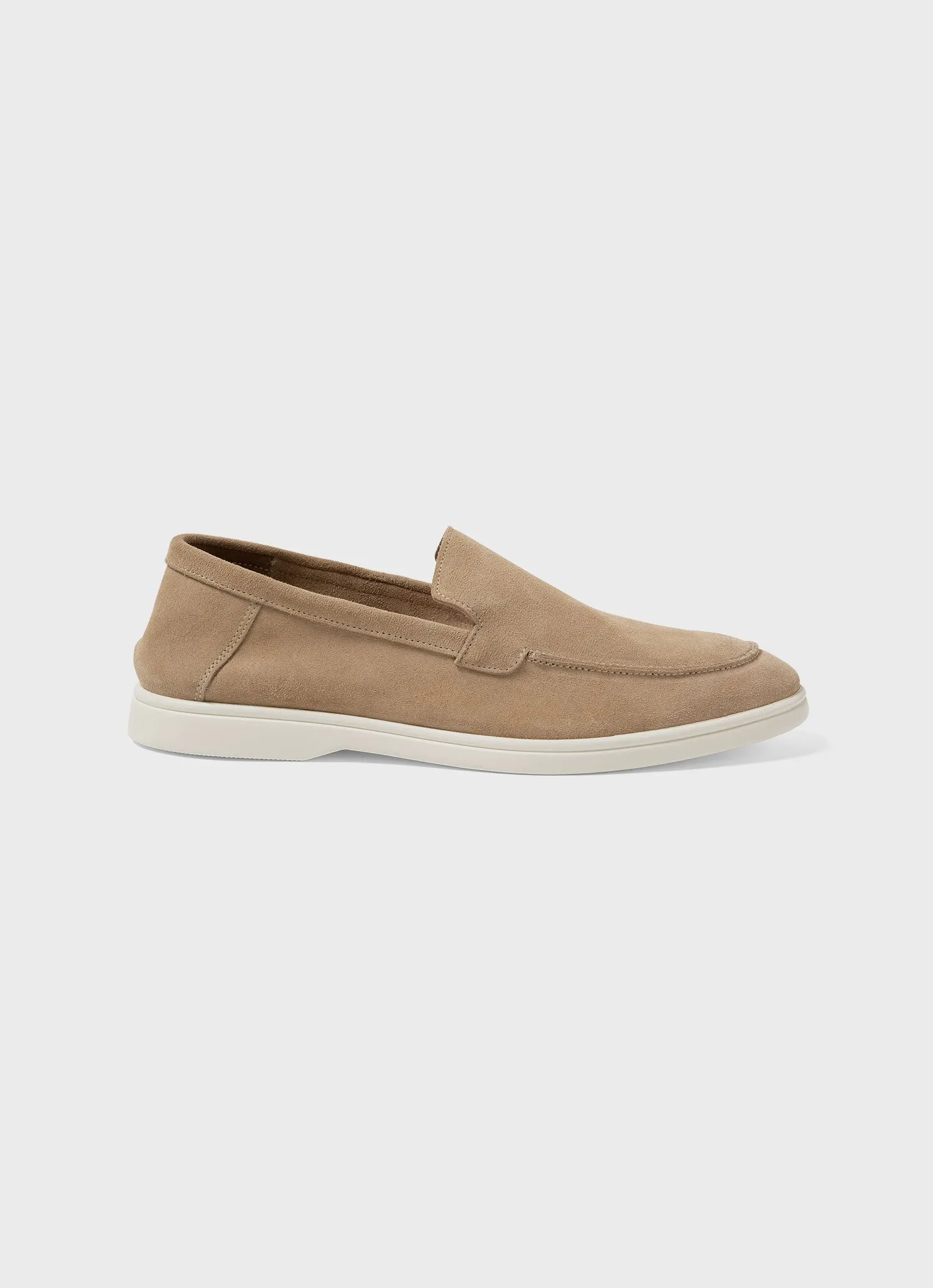 Men's Suede Loafer in Sand