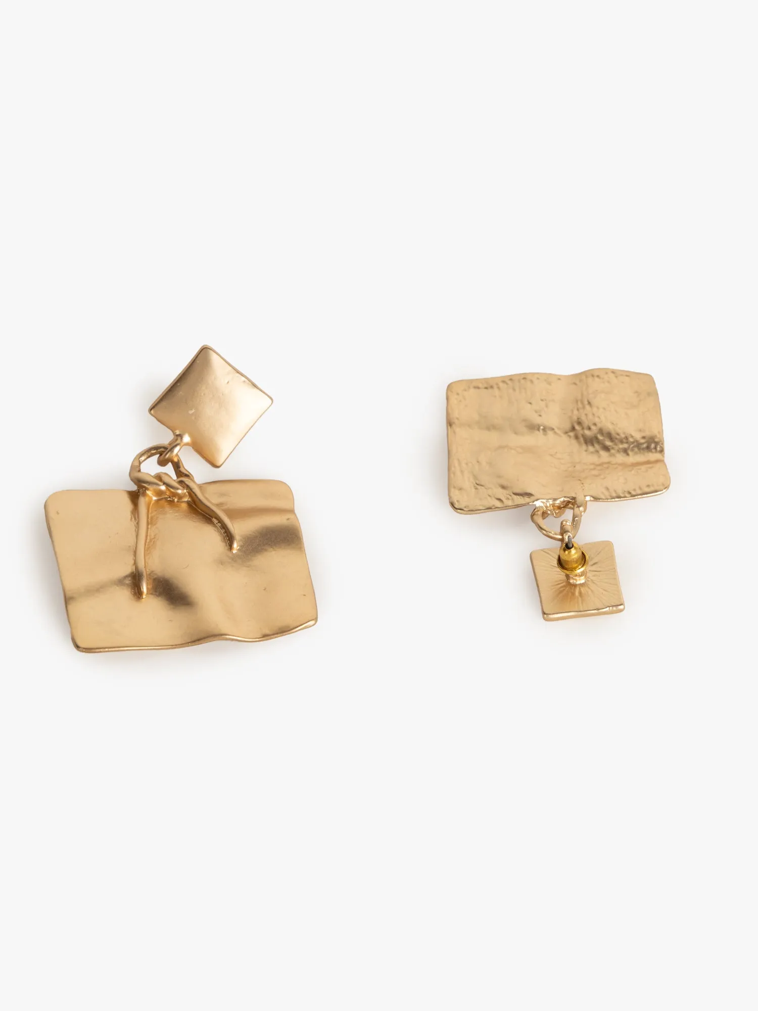 Modern Minimal Square Earrings