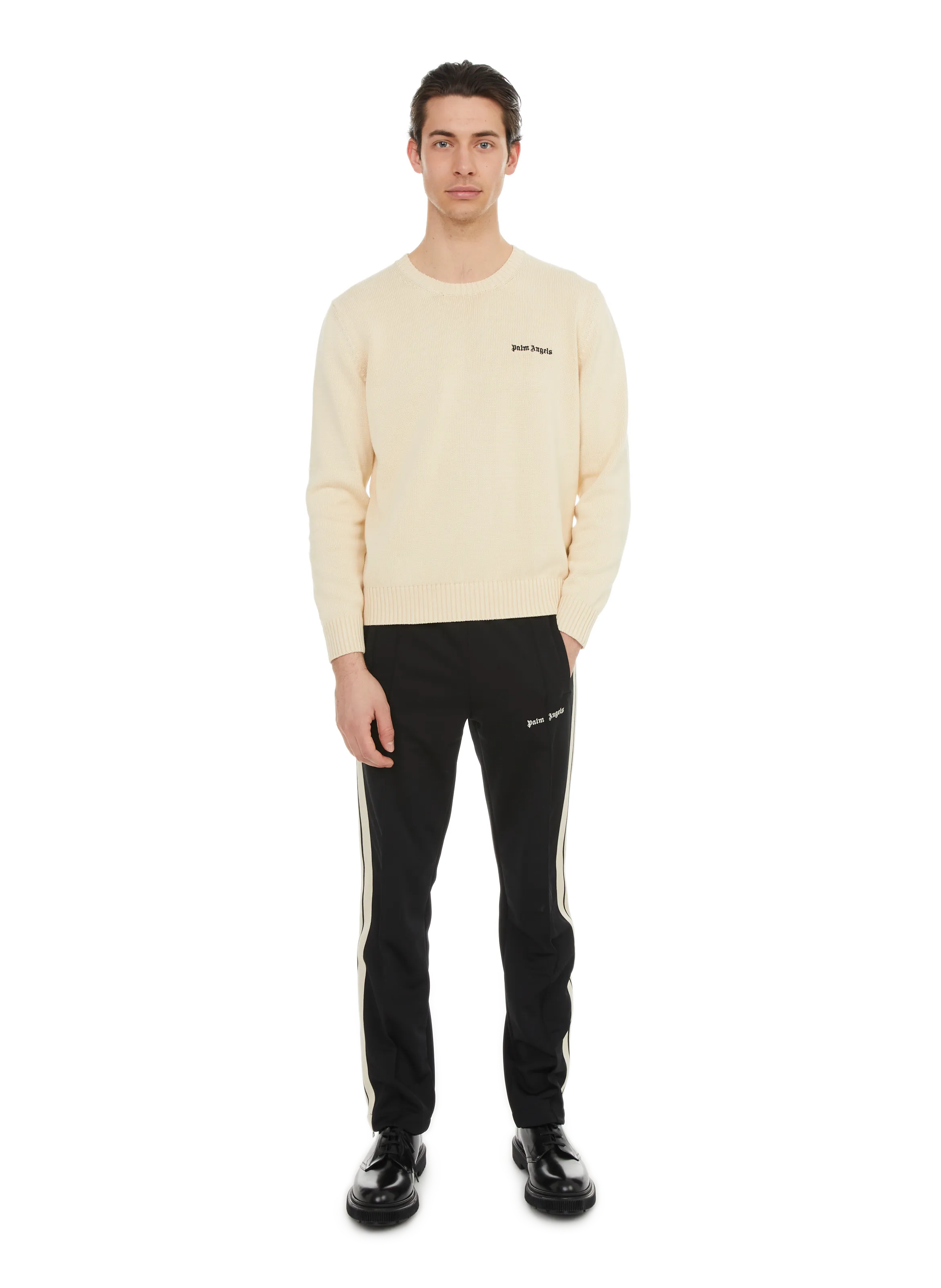 Palm angels  Knitted jumper  - White