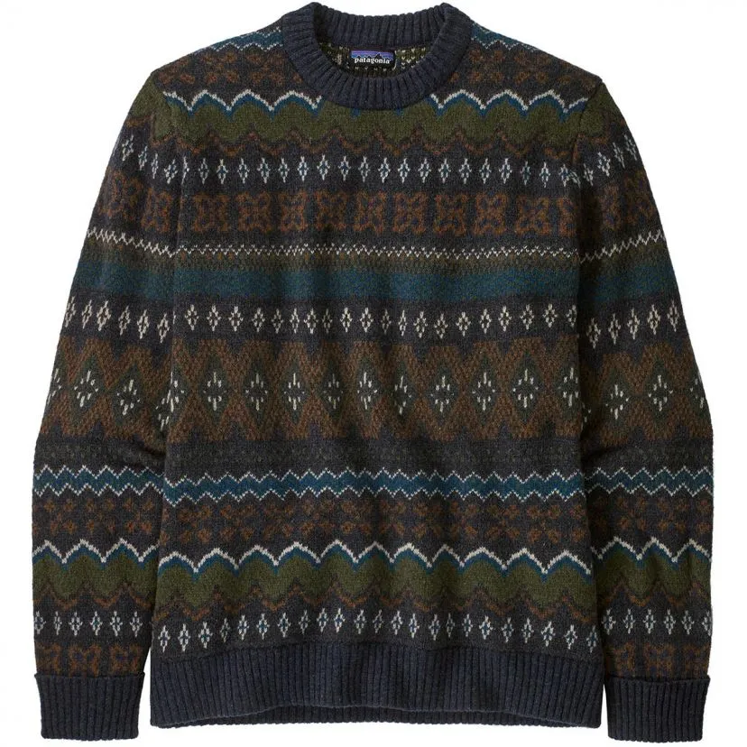 Patagonia M's Recycled Wool-Blend Sweater men's crewneck sweater