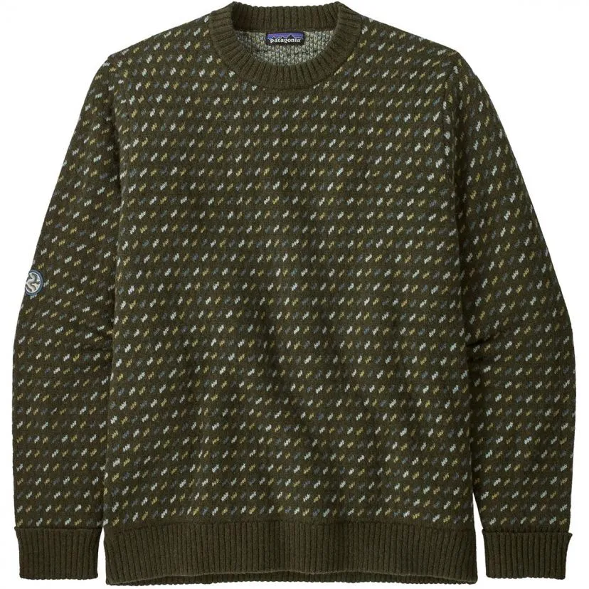 Patagonia M's Recycled Wool-Blend Sweater men's crewneck sweater