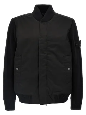 Performance Twill Wool Casual Jackets, Parka Black