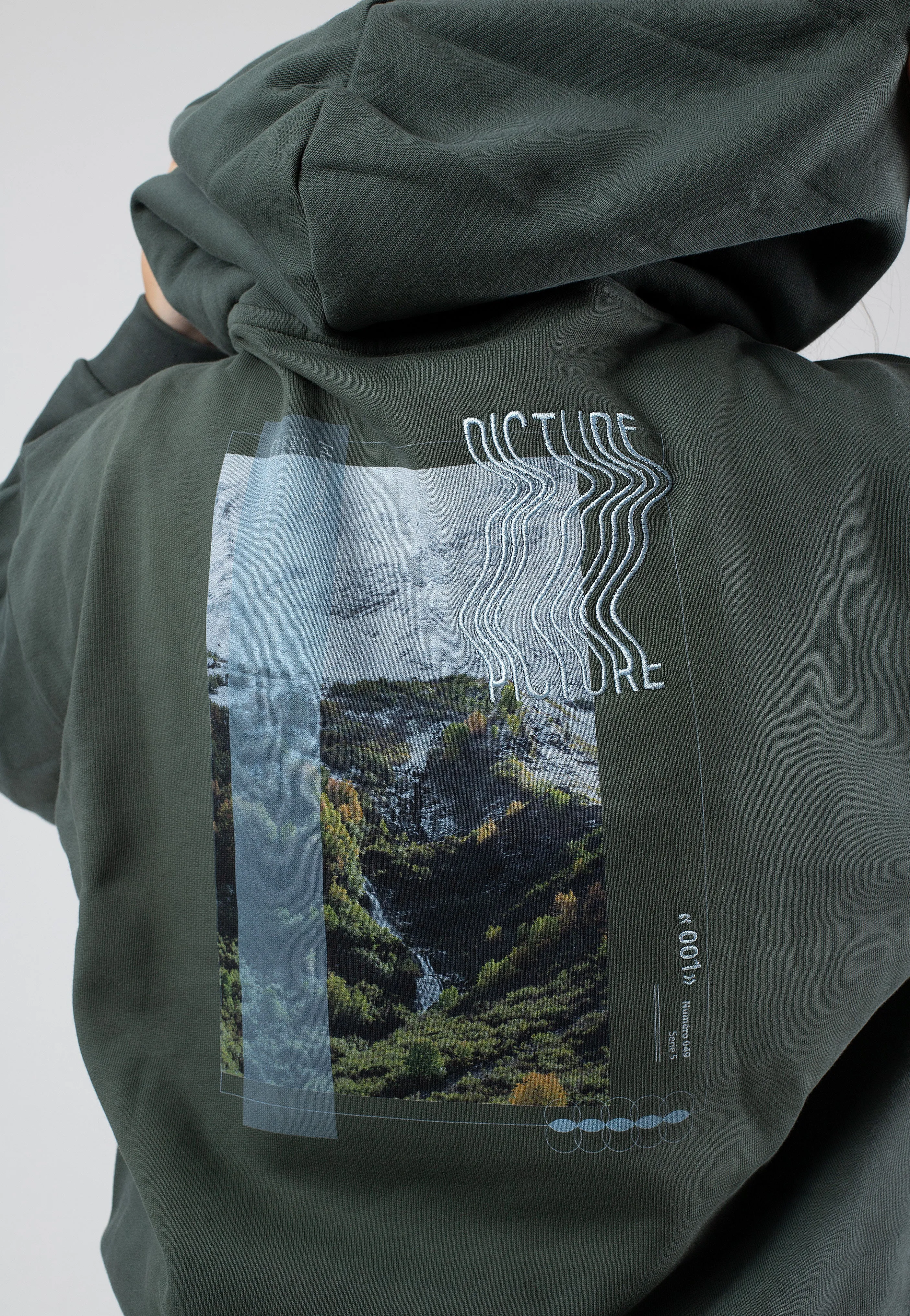 Picture - Hollma Concrete Grey - Hoodie