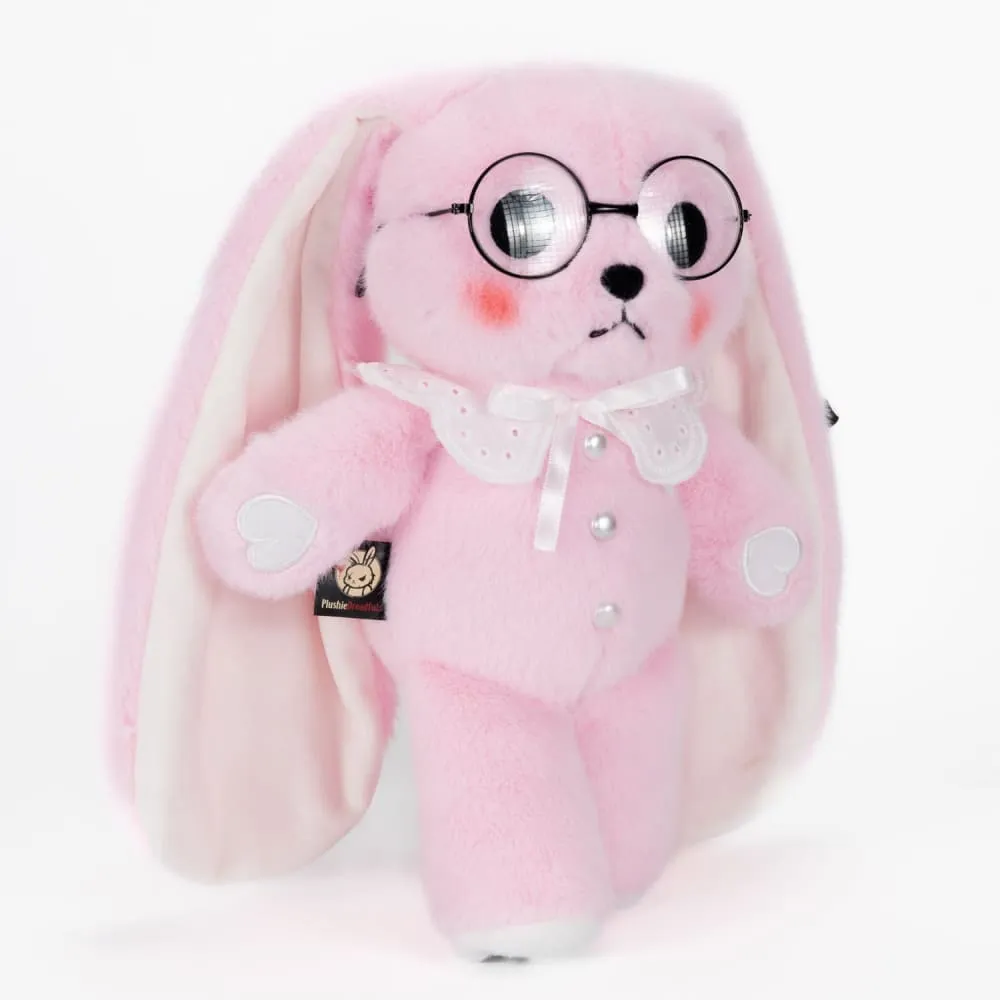 Plushie Dreadfuls - Shy Rabbit Pink Edition - Plush Stuffed Animal