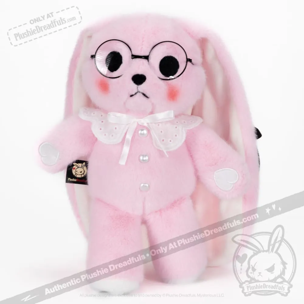 Plushie Dreadfuls - Shy Rabbit Pink Edition - Plush Stuffed Animal