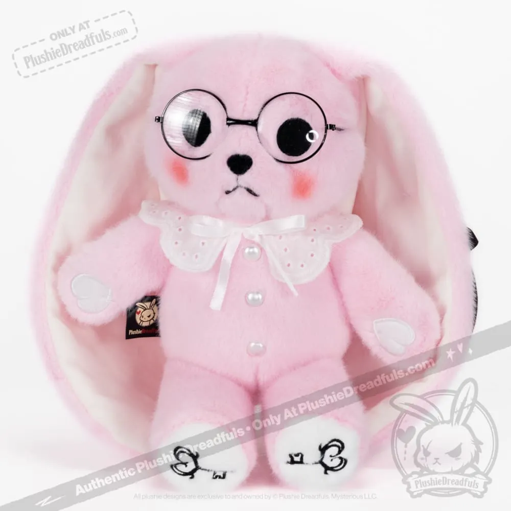 Plushie Dreadfuls - Shy Rabbit Pink Edition - Plush Stuffed Animal