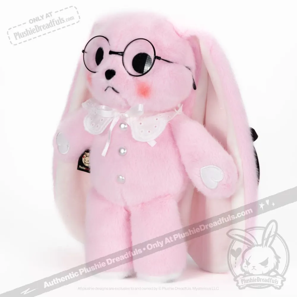 Plushie Dreadfuls - Shy Rabbit Pink Edition - Plush Stuffed Animal