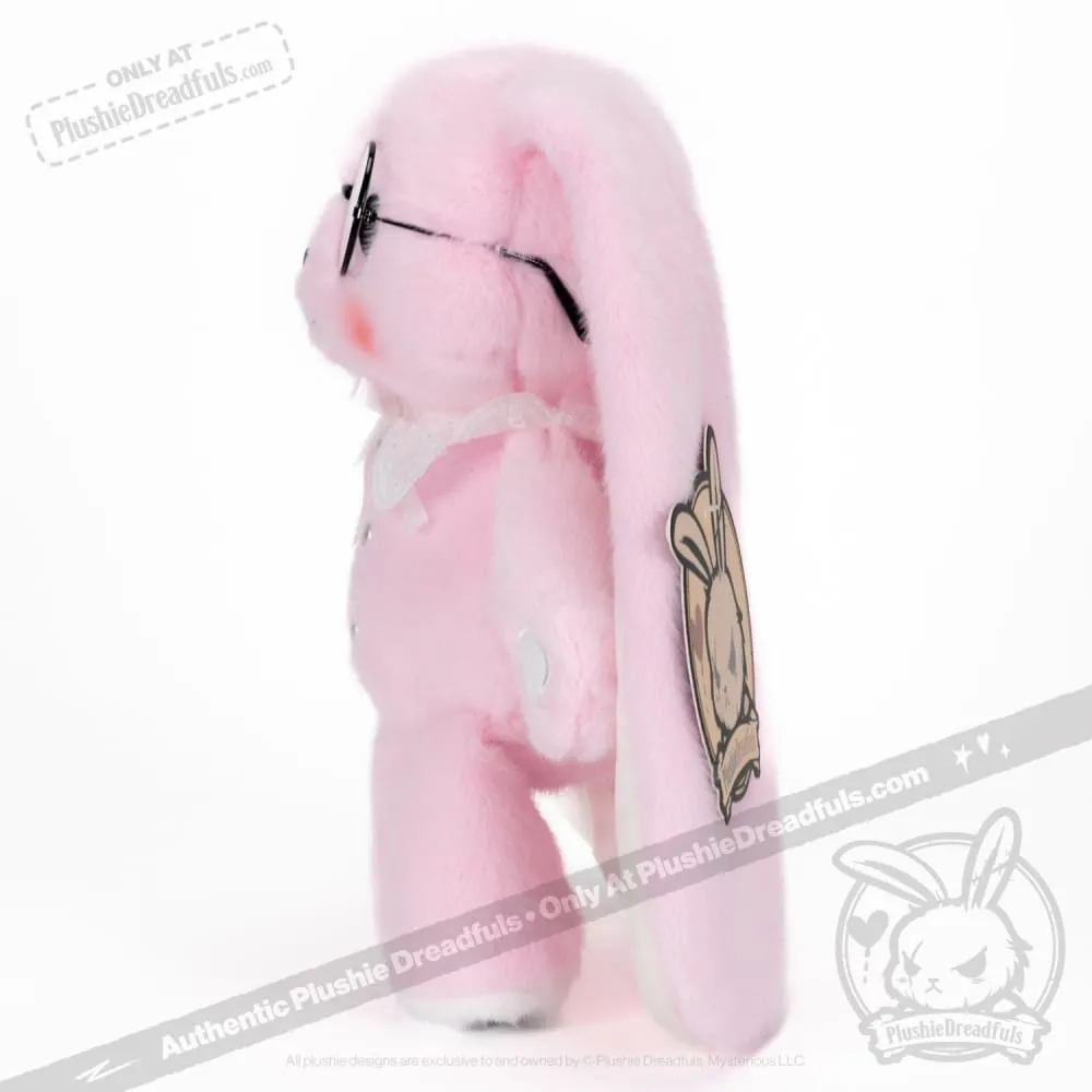 Plushie Dreadfuls - Shy Rabbit Pink Edition - Plush Stuffed Animal