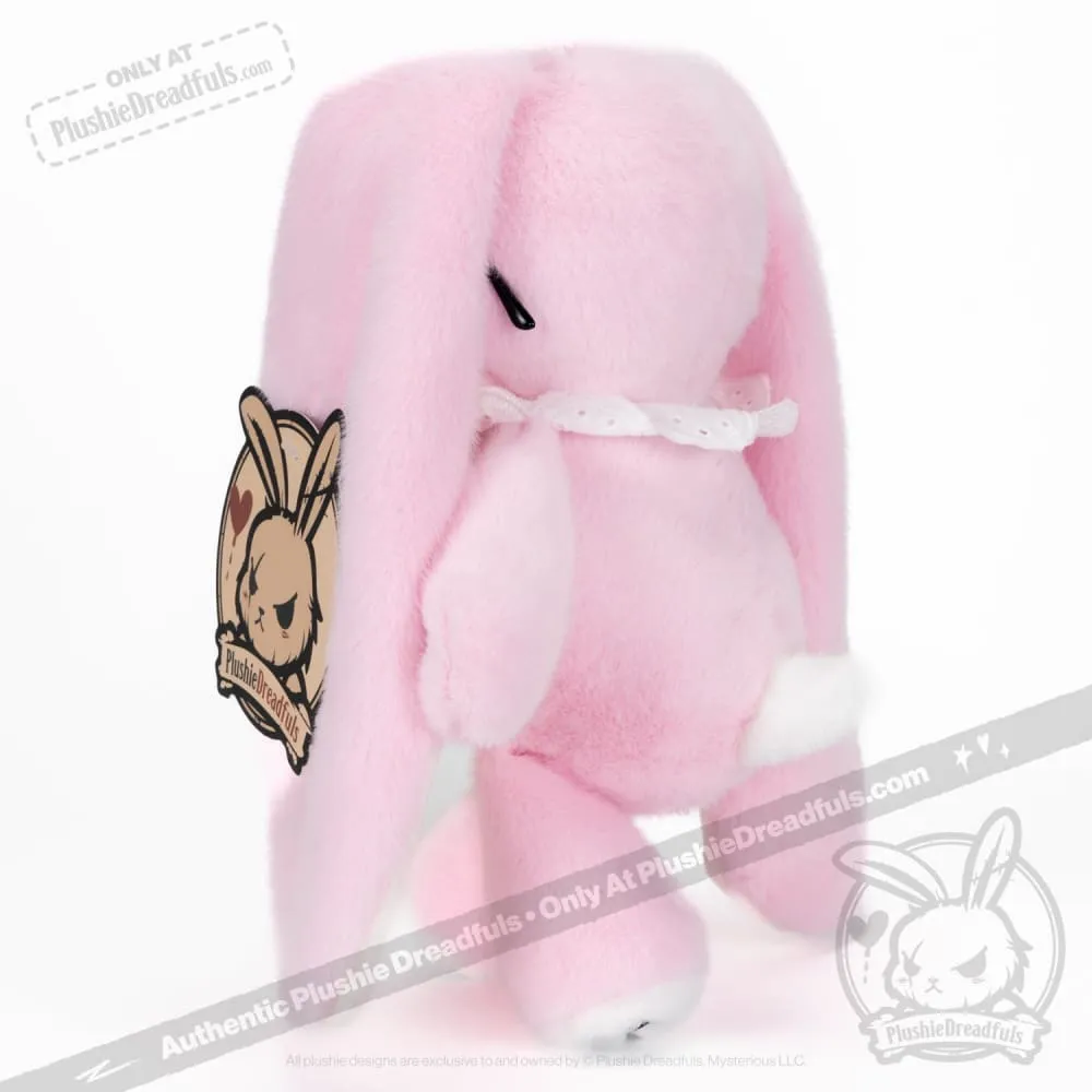 Plushie Dreadfuls - Shy Rabbit Pink Edition - Plush Stuffed Animal