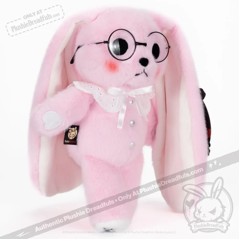 Plushie Dreadfuls - Shy Rabbit Pink Edition - Plush Stuffed Animal