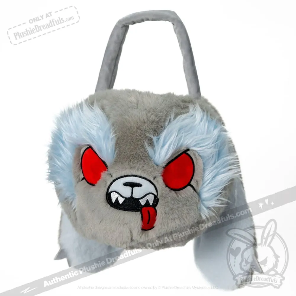 Plushie Dreadfuls -  Werebun the Werewolf Bunny - Head Bag