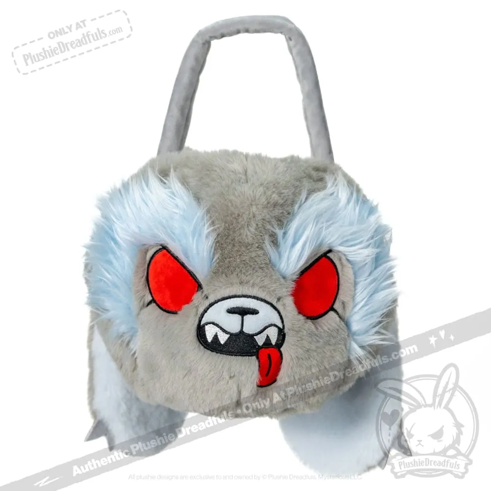 Plushie Dreadfuls -  Werebun the Werewolf Bunny - Head Bag