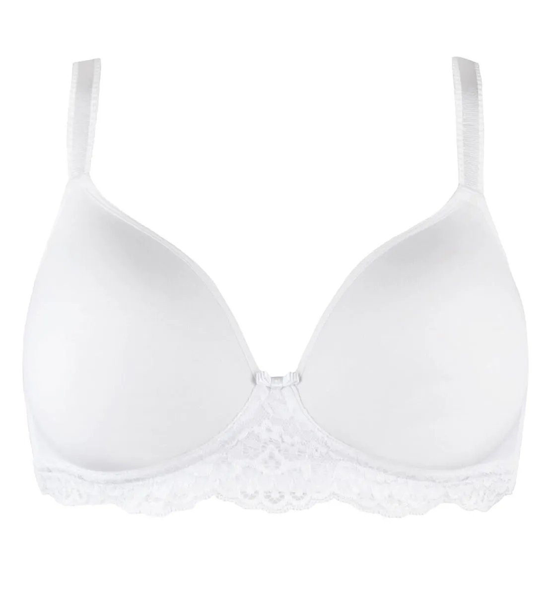 Pour Moi Opulence Non Wire T-shirt Bra (11514) - White