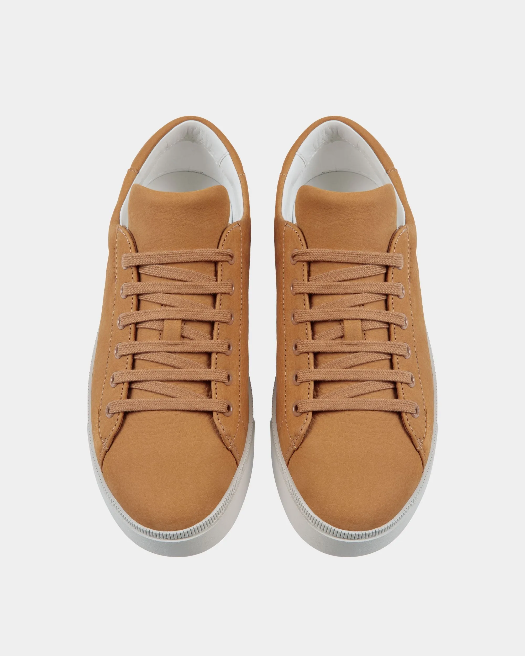 Raise Sneaker in Brown Nubuck Leather