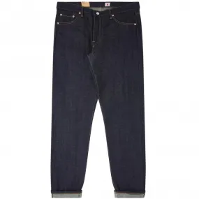 Recycled Denim Regular Tapered Jeans - Blue Unwashed