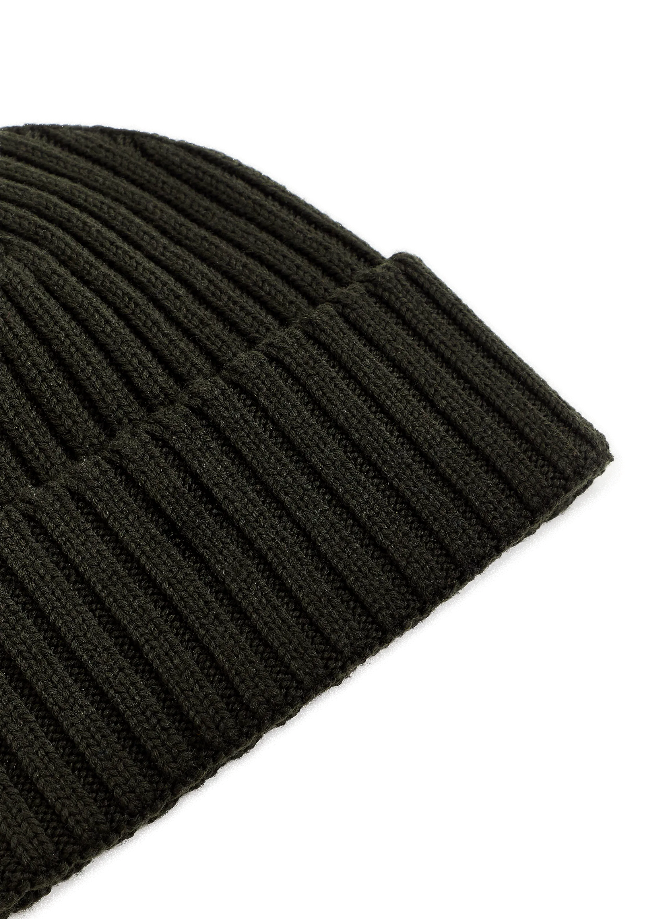 Saison 1865  Merino wool beanie - Green