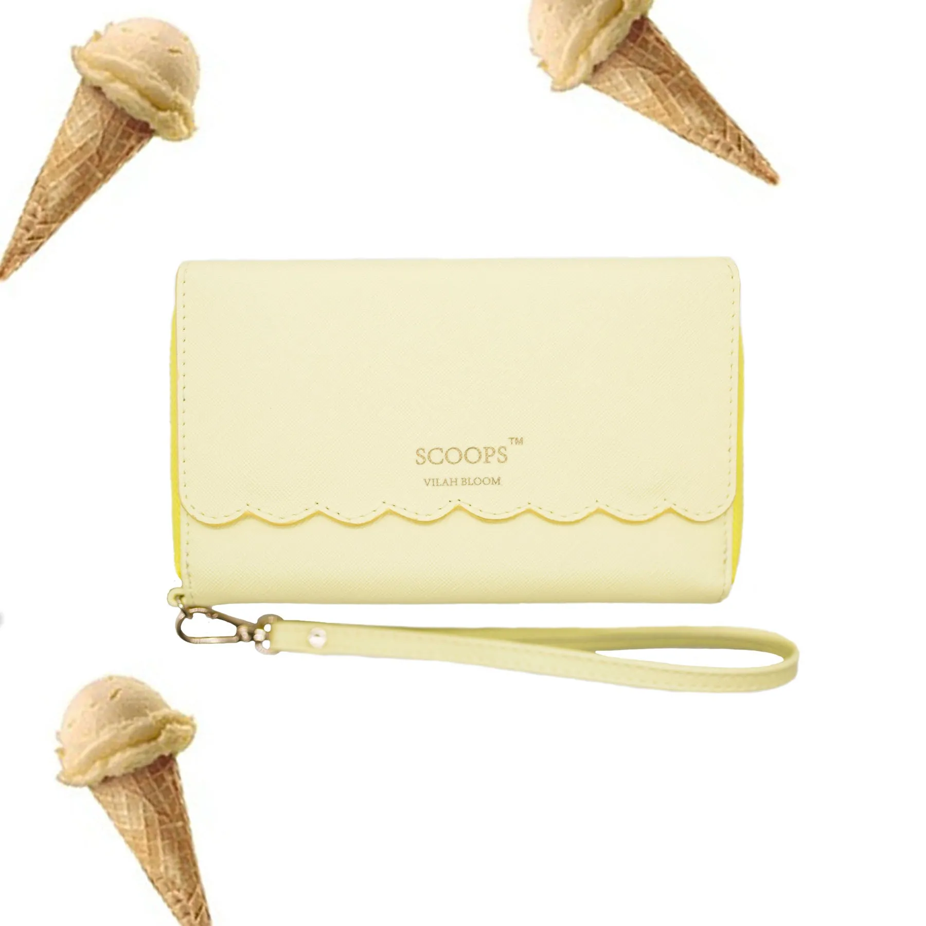 Scoops Wipes Wallet- Go Bananas