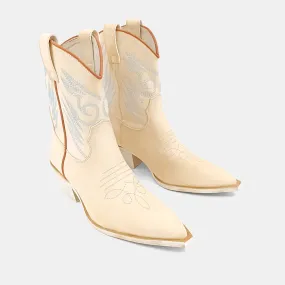 Shu Shop Zahara Cream Western Boots