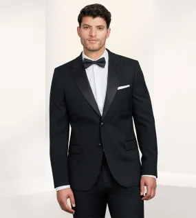 Slim Fit Stretch Peak Lapel Tuxedo Jacket