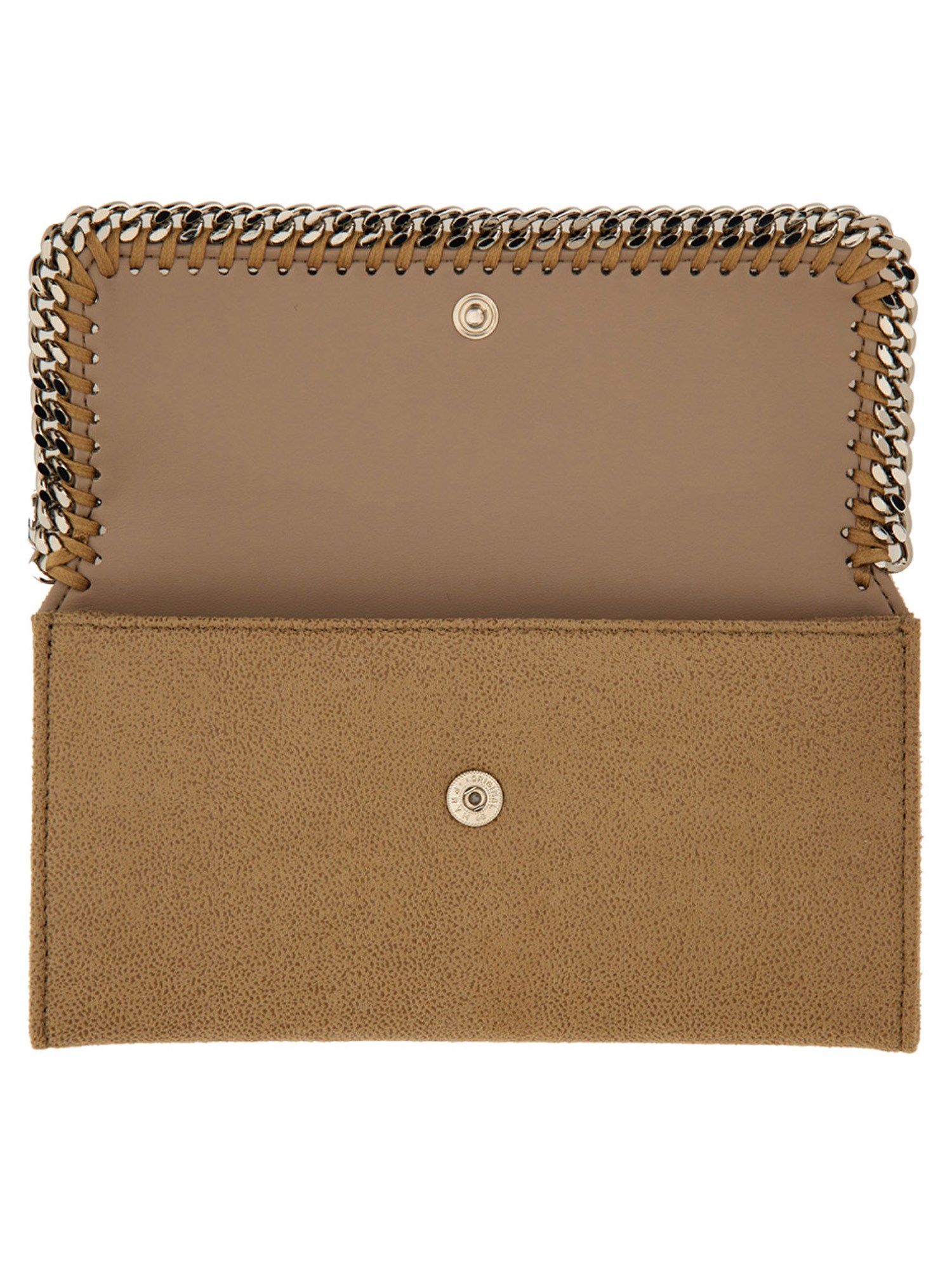 STELLA McCARTNEY    CONTINENTAL FALABELLA WALLET