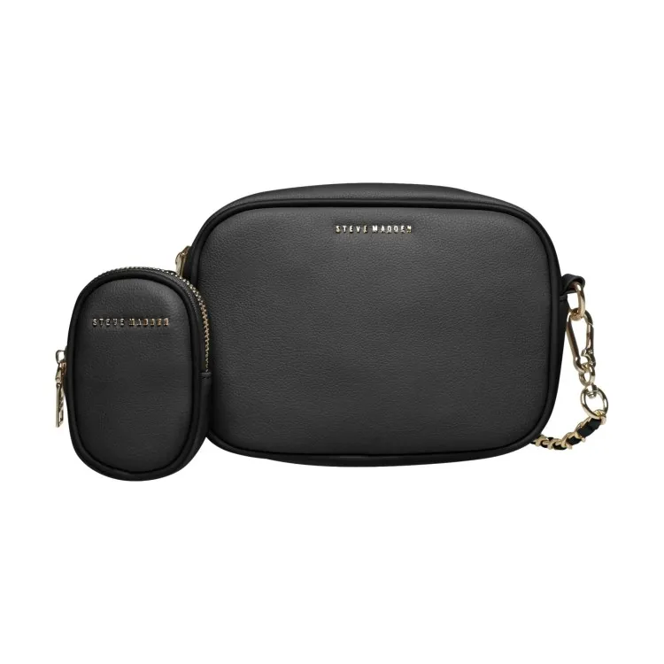 Steve Madden BINES Crossbody Borsa Donna con Tracolla Black