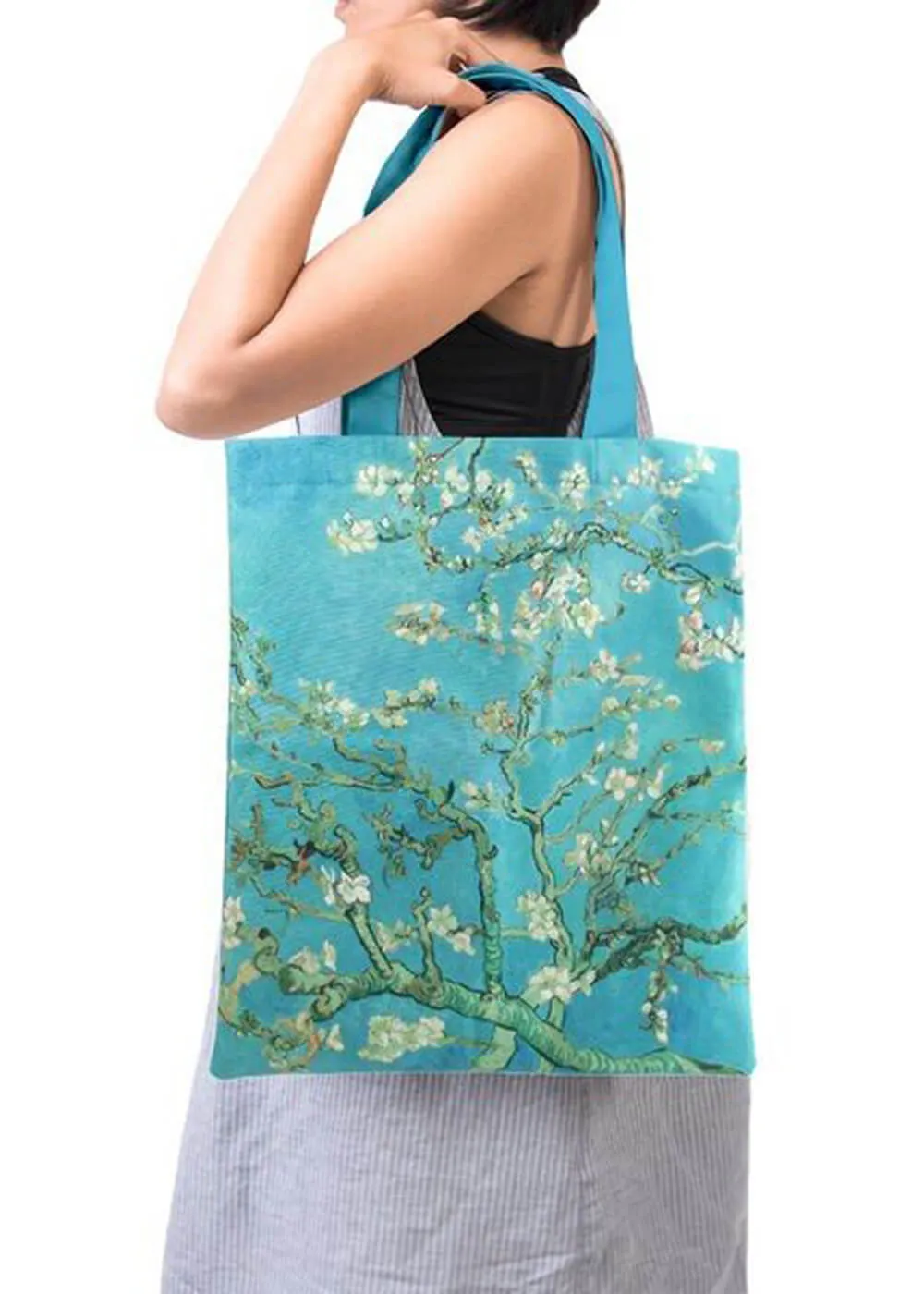 Succubus Art Almond Blossom van Gogh Tote Bag