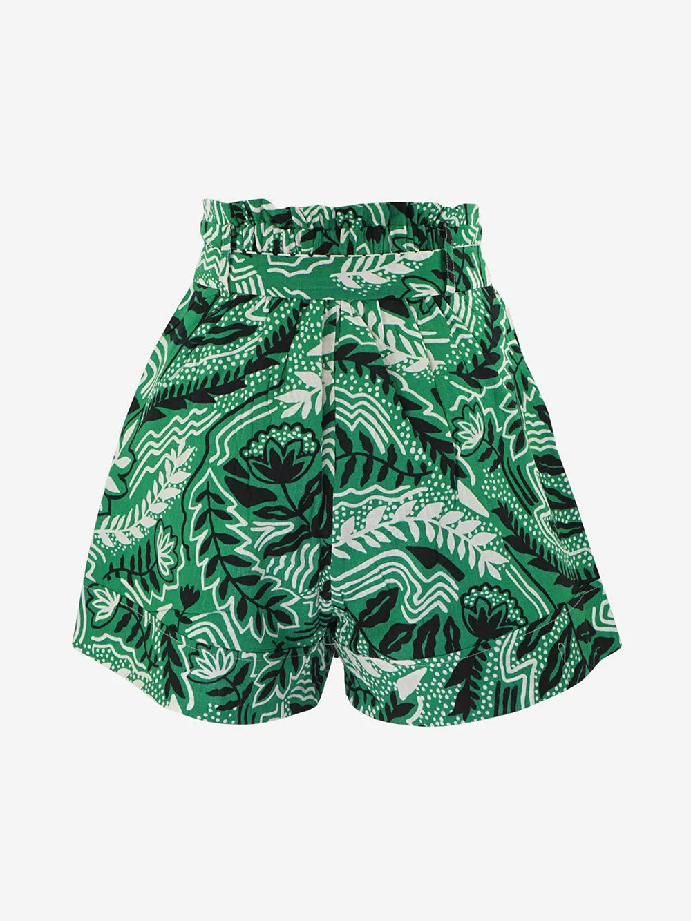 Suncoo - Short in cotone stampato con elastico e cintura in vita modello Banny