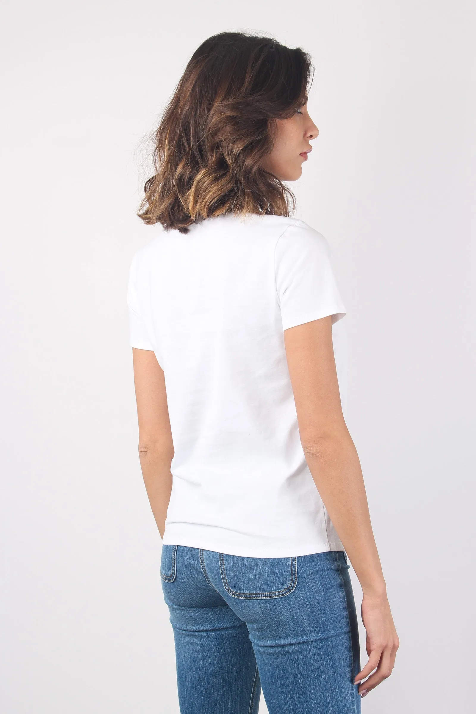 T-shirt Catena Gesso