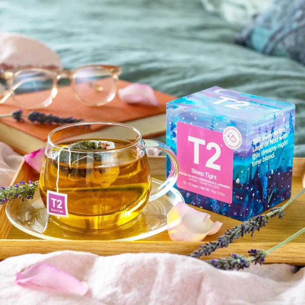 T2 Sleep Tight Teabag 10 Pack Tea Box of 6