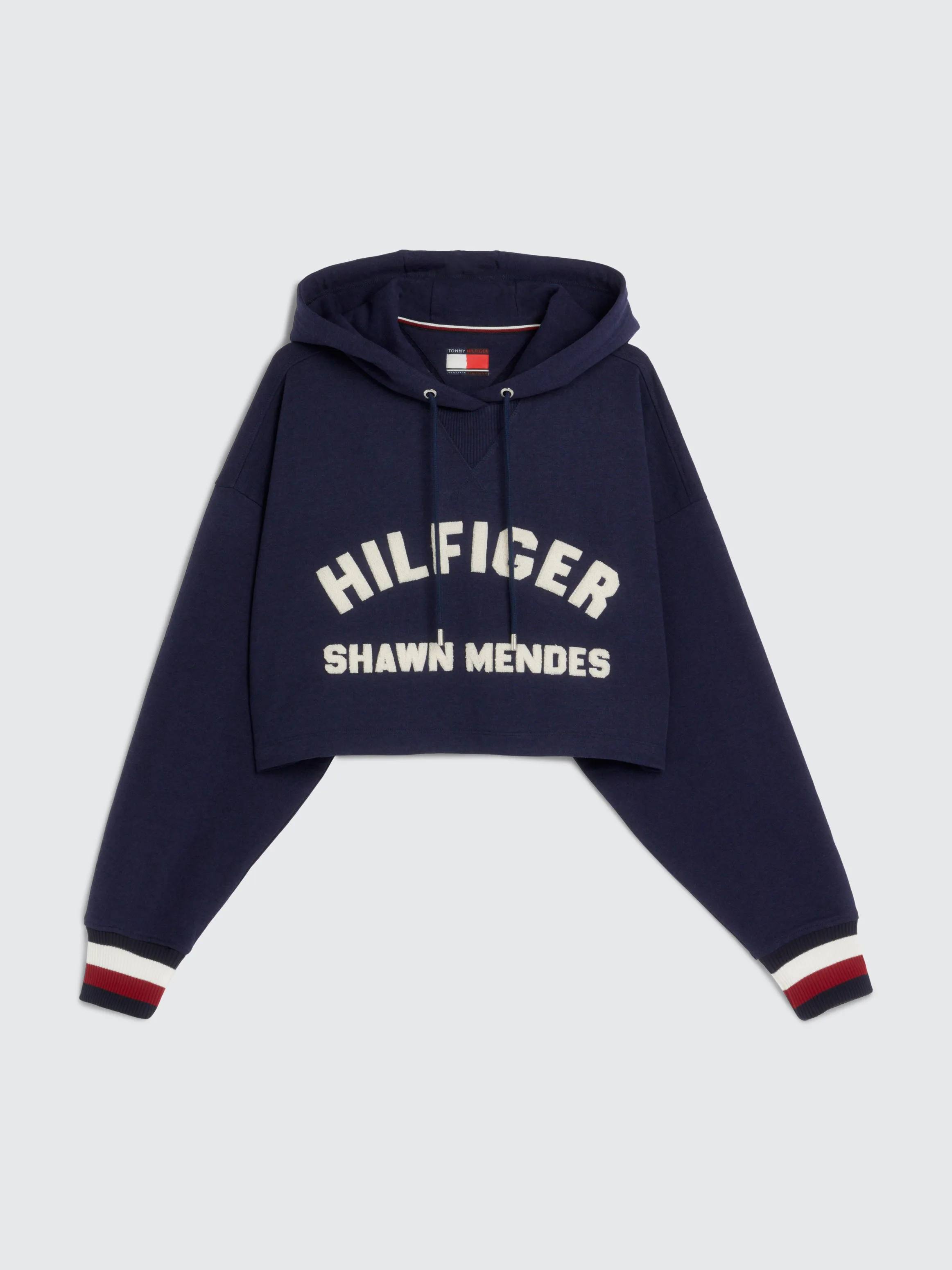 Tommy Hilfiger x Shawn Mendes Graphic Cropped Hoodie | Sweatshirts & Hoodies | Tommy Hilfiger