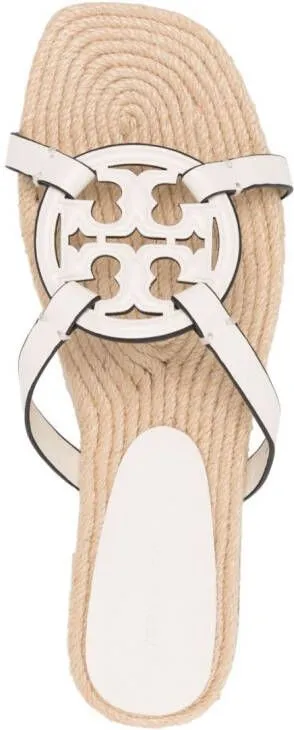 Tory Burch Geo Bombe Miller flat sandals Neutrals