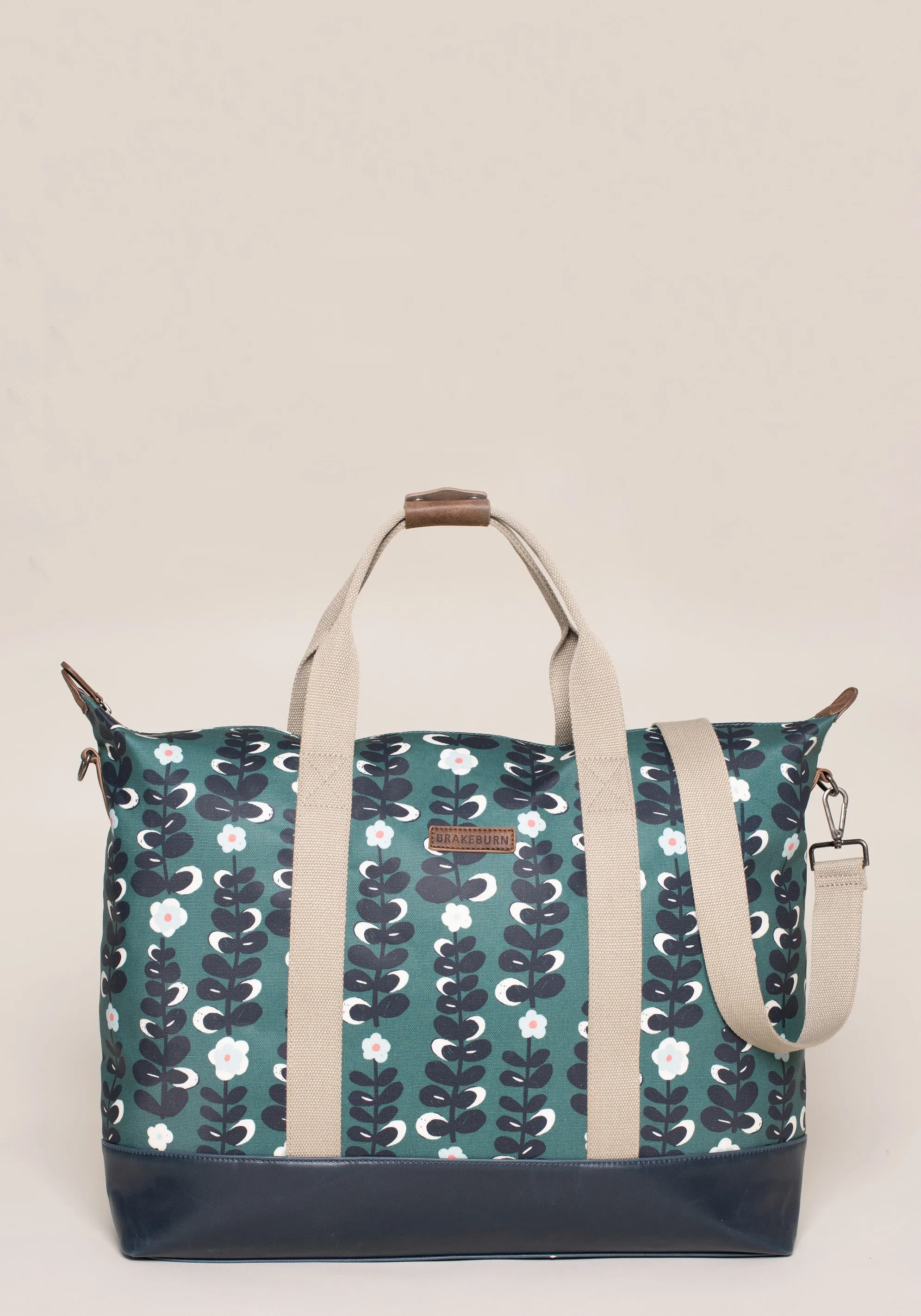 Trailing Flower Overnight Bag