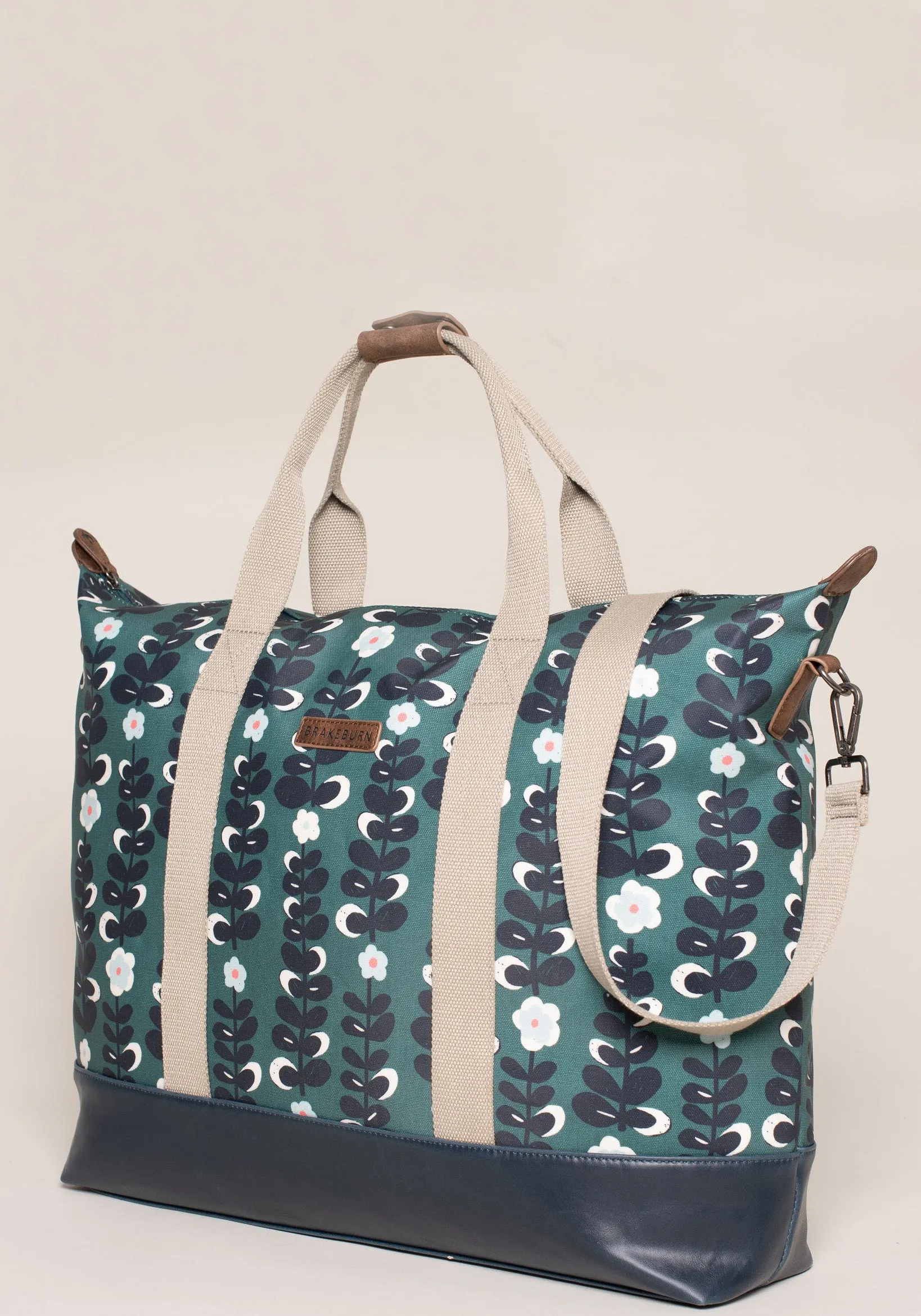 Trailing Flower Overnight Bag