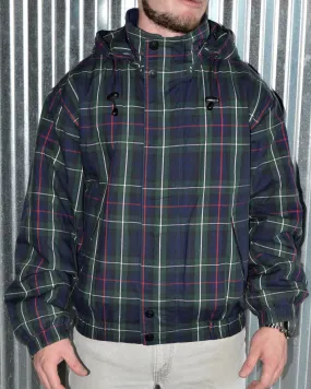 Vintage Plaid Patterned Tommy Hilfiger Jacket sz M