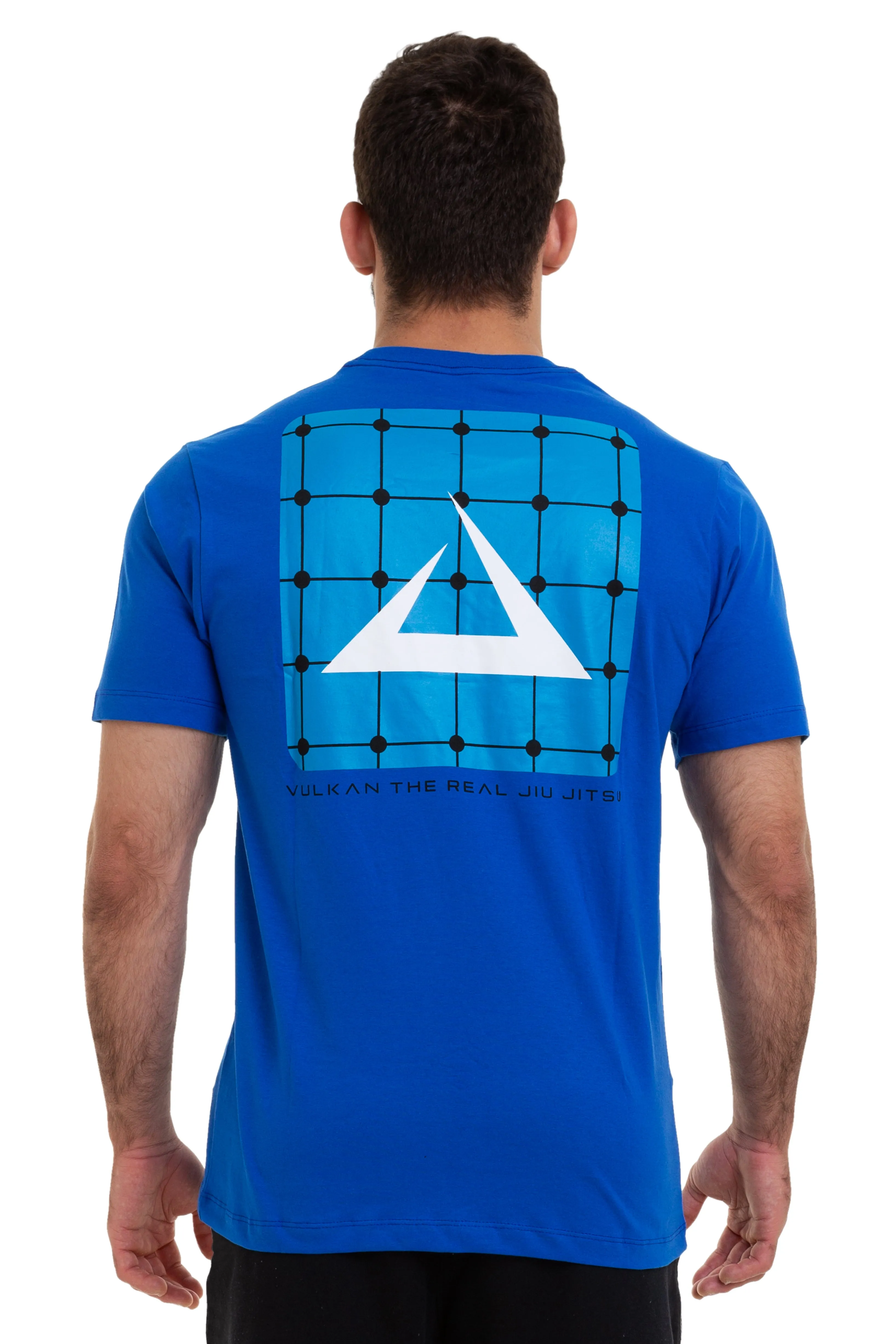 VULKAN MOSAIC T-SHIRT - BLUE