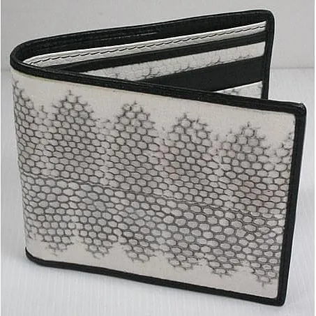 White Sea Snake Wallet