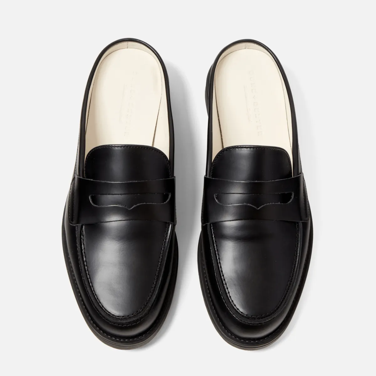 Wilde Black Mule Loafer - Men's