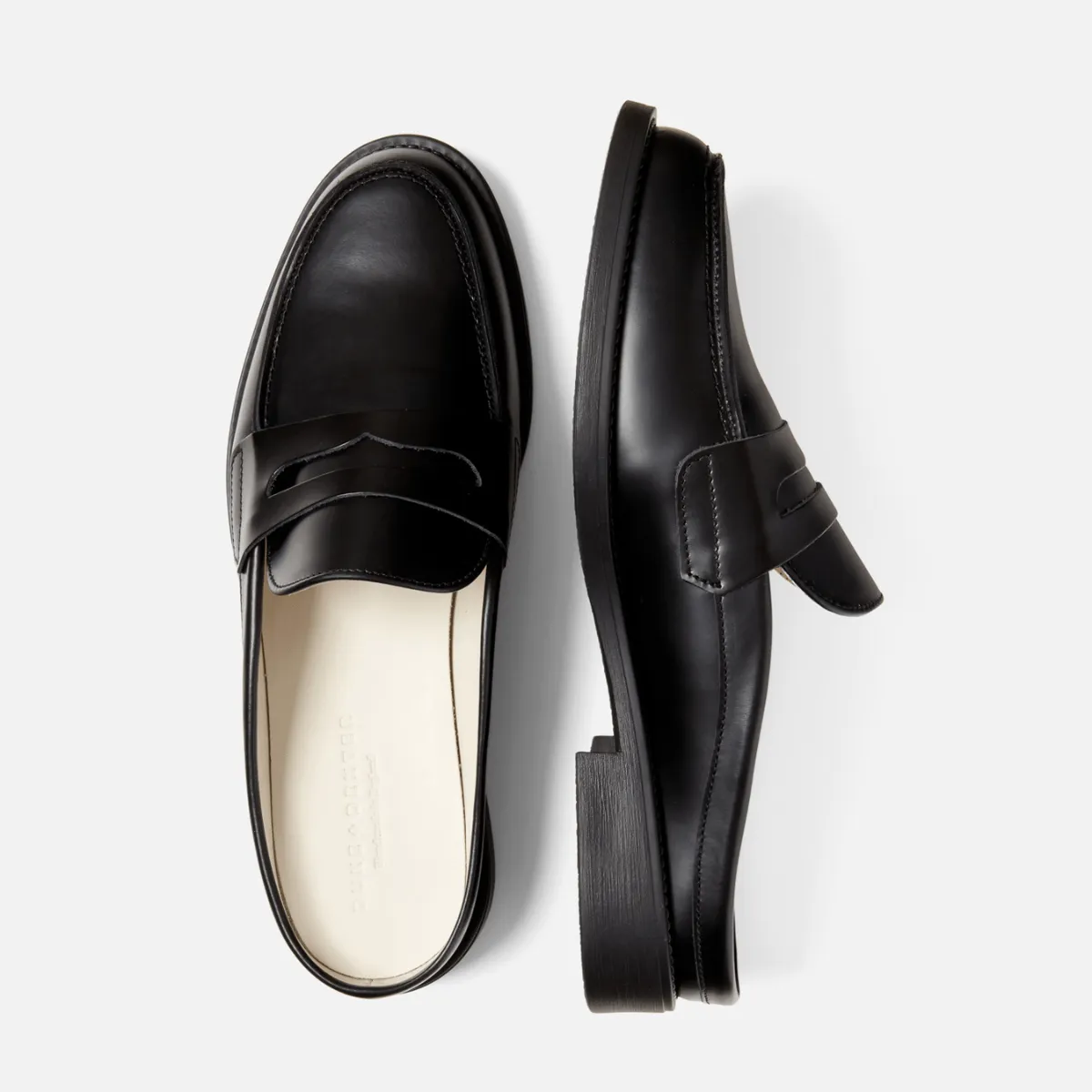 Wilde Black Mule Loafer - Men's