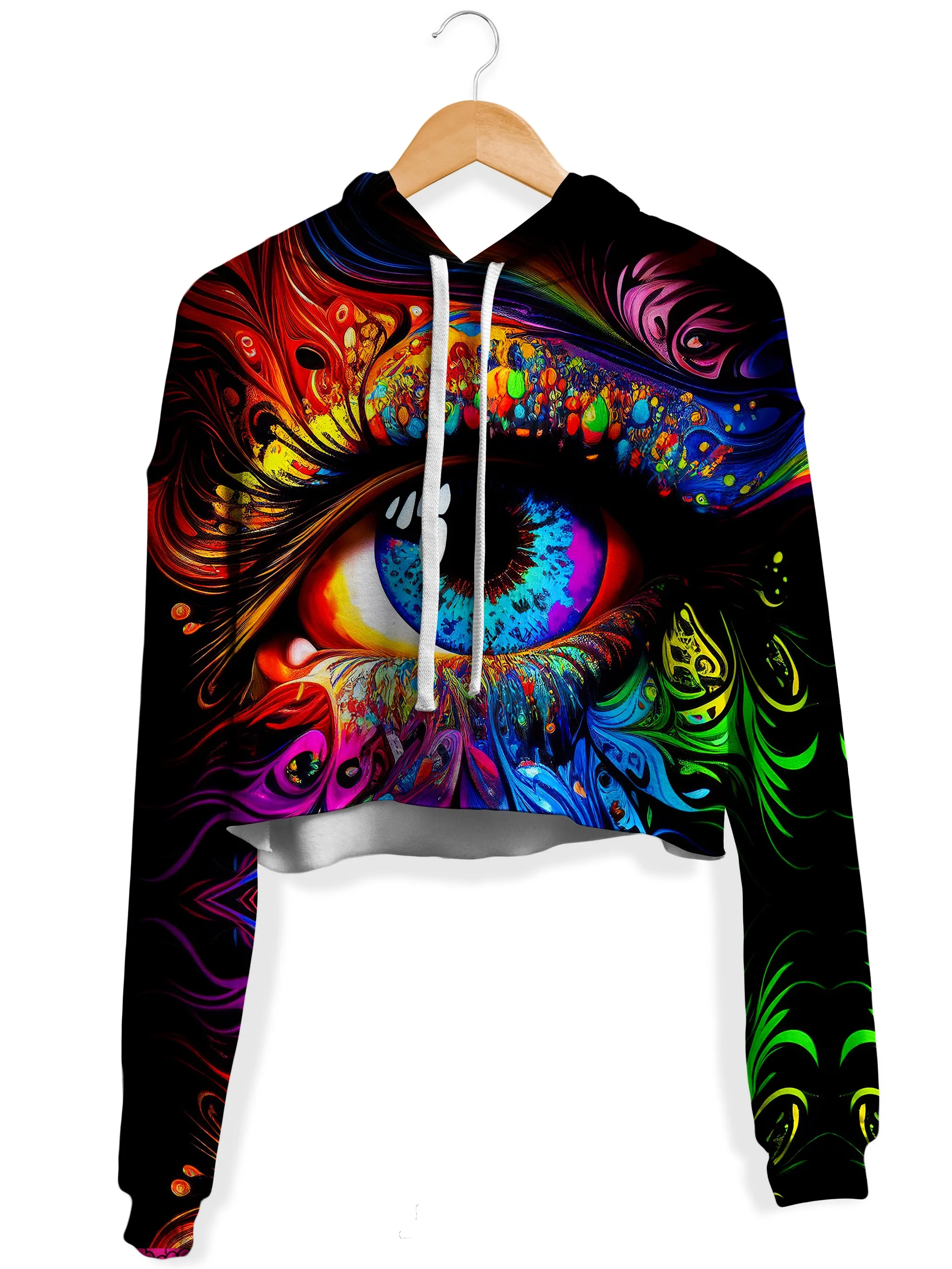 Window to the Soul Crop Hoodie and Leggings Combo