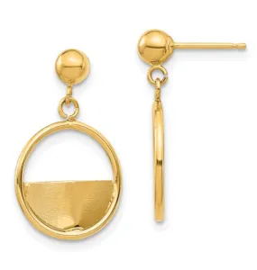 Yellow Gold Earrings