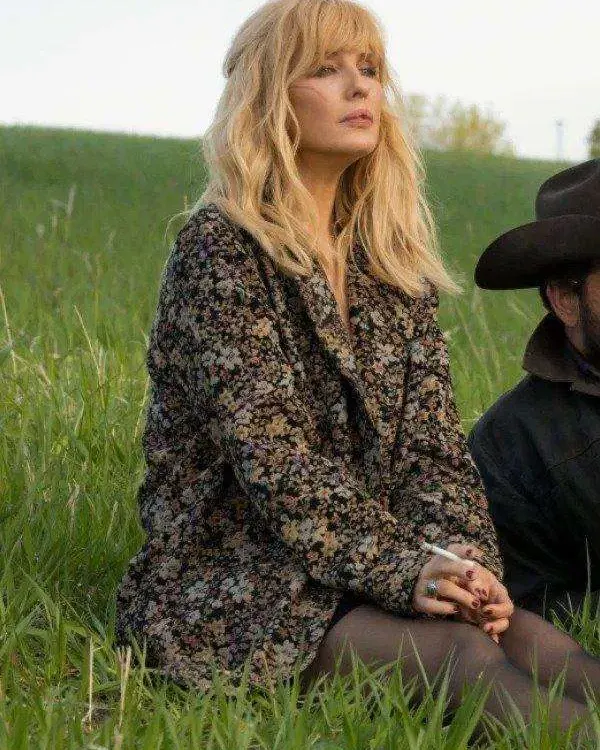 Yellowstone S05 Beth Dutton Floral Coat