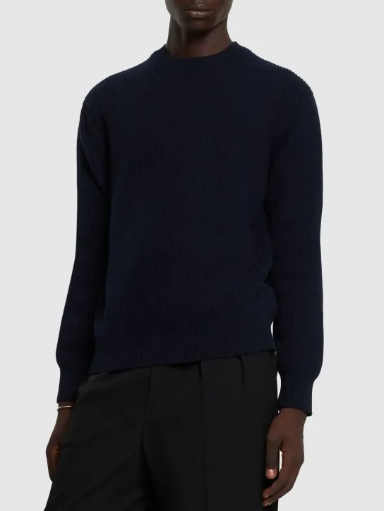 Zegna   Knit crewneck sweater 