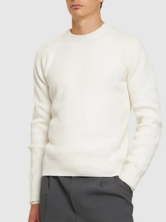 Zegna   Knit crewneck sweater 